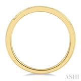 .10CTRDDM 'V' BAND-MILLG YG 14K@11-H*