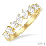 1.10CTTWDM MIX FANCY SHAPE RG YG 14K-G*