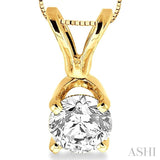 Diamond Solitaire Pendant