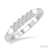 5 Stone Diamond Wedding Band