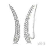 Diamond Fashion Ear Climbers