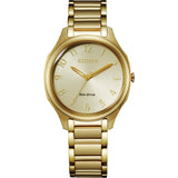 Citizen Drive Dress/Classic Eco Classic Eco Ladies Stainless Steel