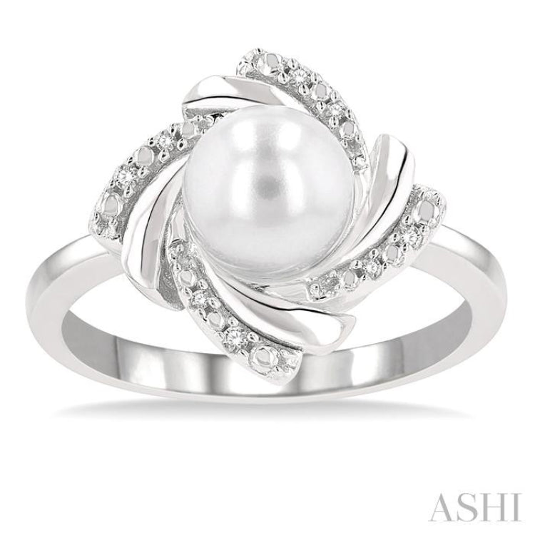 Bling Jewelry Bridal Freshwater White Pearl Engagement Ring .925Sterling  Silver - Walmart.com
