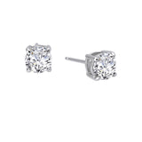 3.50 CTW Solitaire Stud Earrings