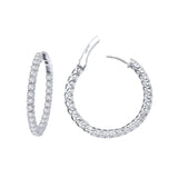 25 Mm Hoop Earrings