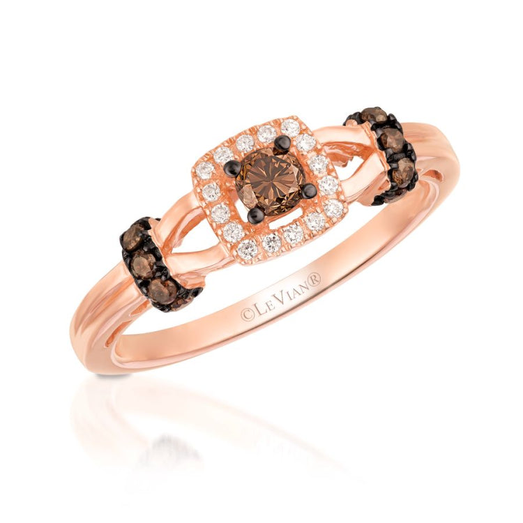 Levian strawberry store gold ring