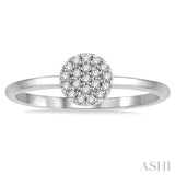 Stackable Petite Diamond Fashion Ring