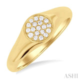 Diamond Signet Ring