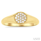 Diamond Signet Ring