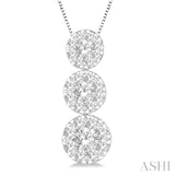 Past Present & Future Lovebright Essential Diamond Pendant