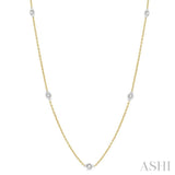 Diamond Station Necklace