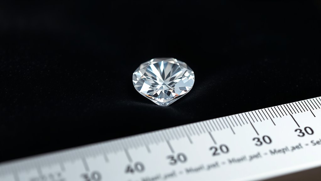 carat weight influences pricing