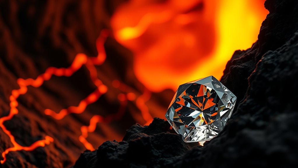 carbon atoms in lattice