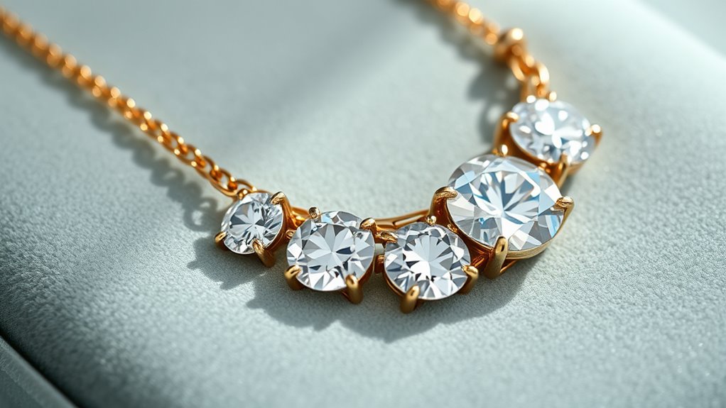 diamond necklace pricing factors