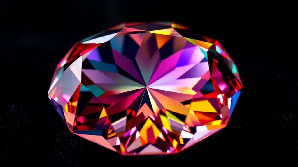 gemstone faceting enhances brilliance