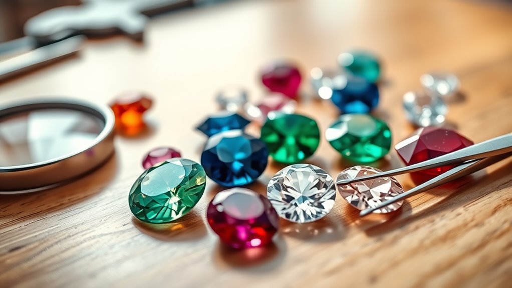 identifying precious gemstones accurately