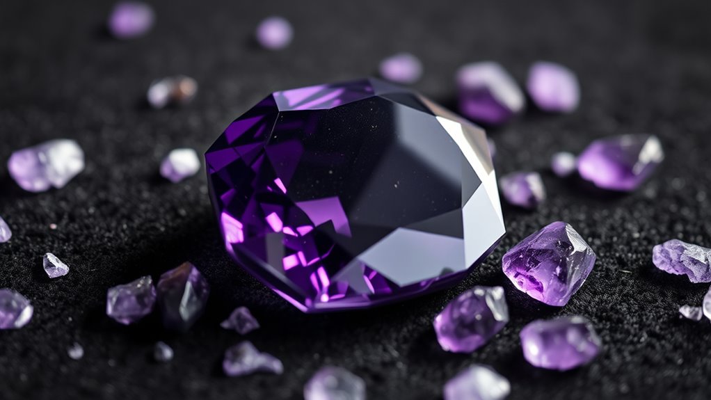 identifying purple gemstones types