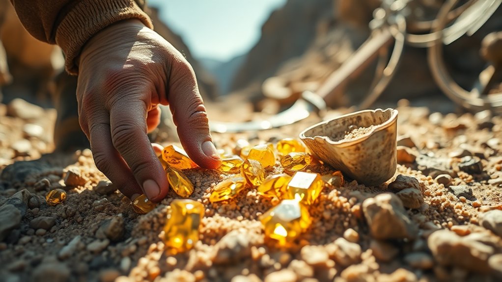 keen observation for gemstones