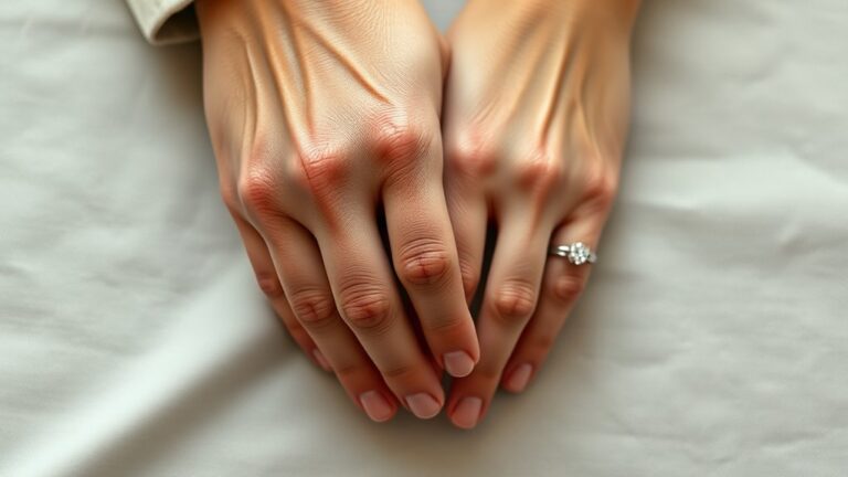 left hand ring finger