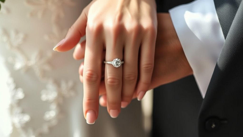 left hand symbolizes love