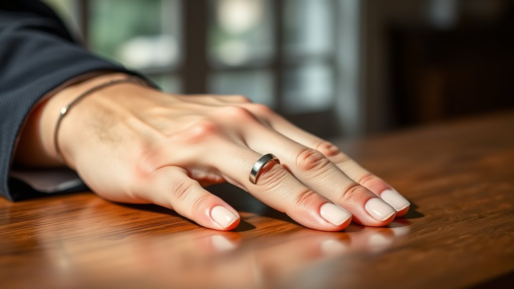 left hand symbolizes love