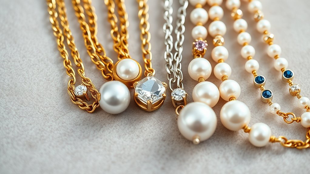 materials dictate necklace prices