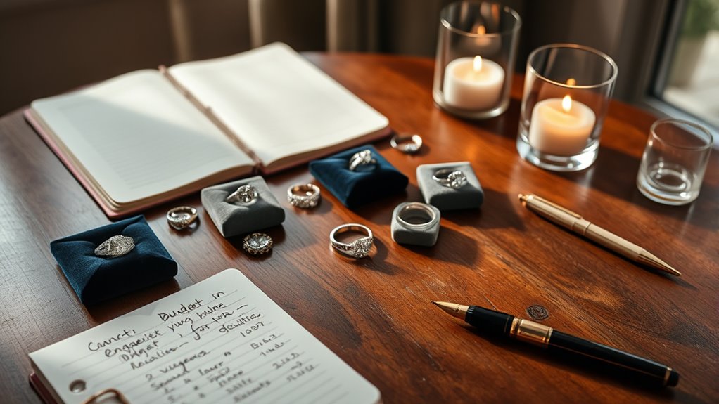 realistic engagement ring budgeting