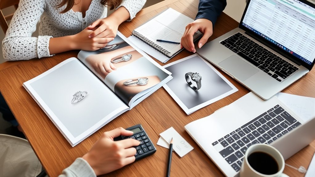 smart engagement ring budgeting
