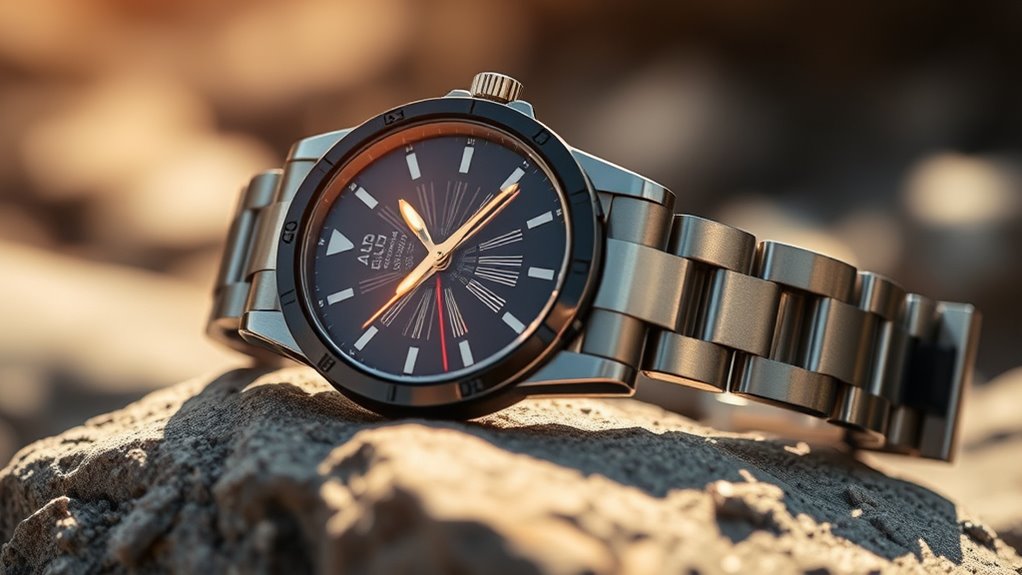 solar energy powers watches