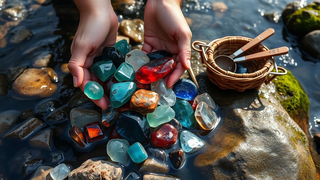 steps to acquire gemstones