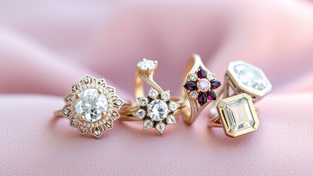 trendy engagement ring styles