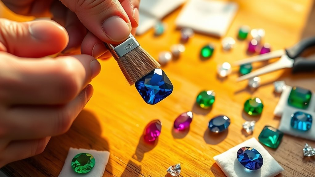 understand gemstone care requirements