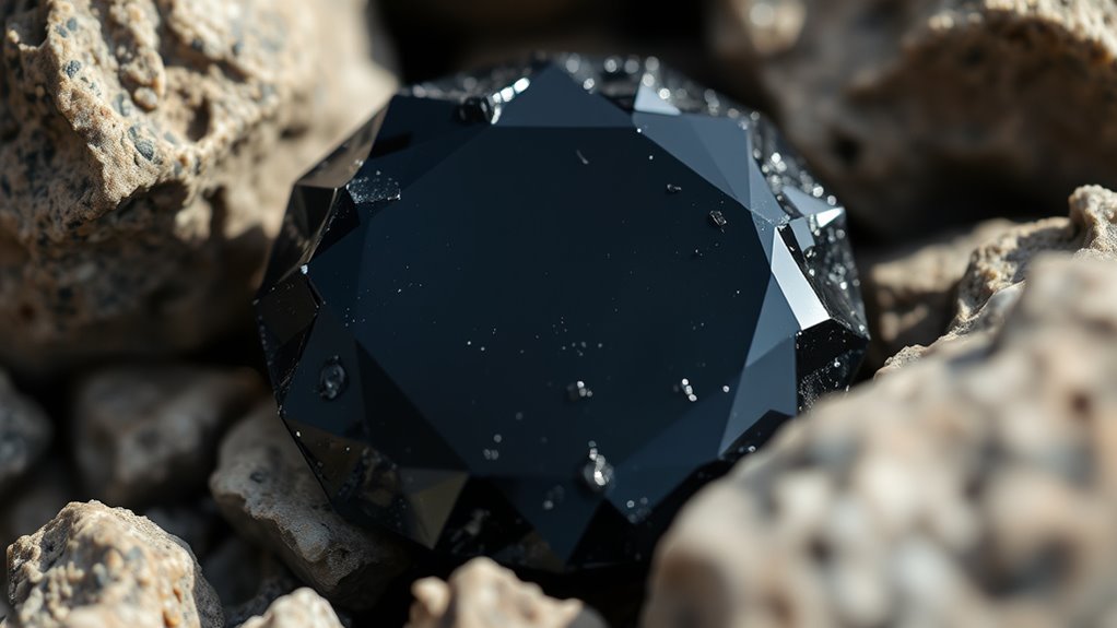 unique opaque gemstone formation