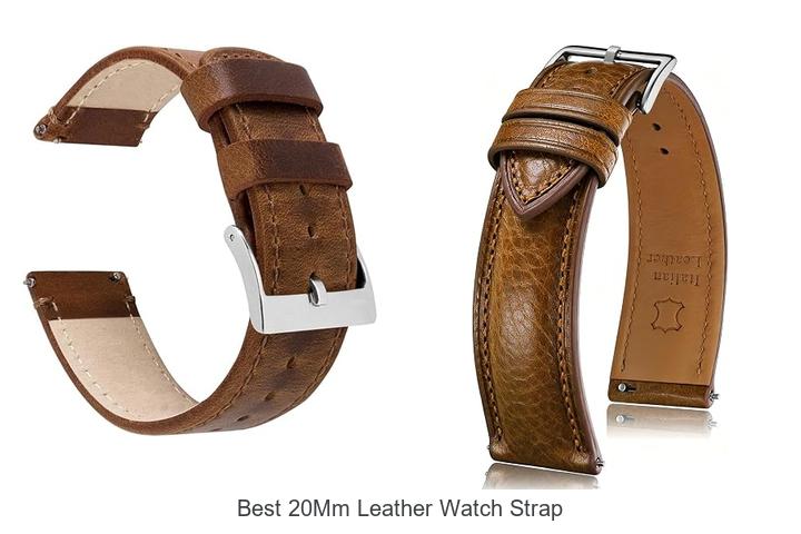 best 20mm leather watch strap