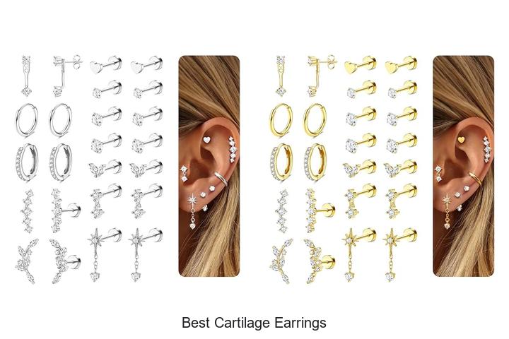 Top 12 Best Cartilage Earrings You Can’t Miss Today