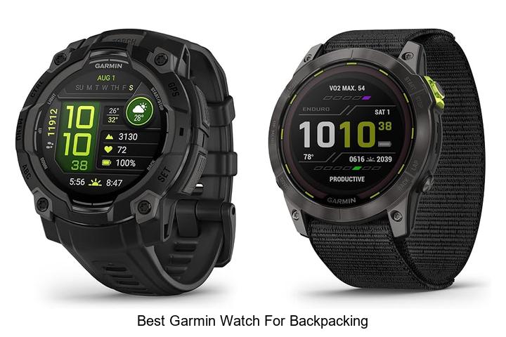 best garmin watch for backpacking