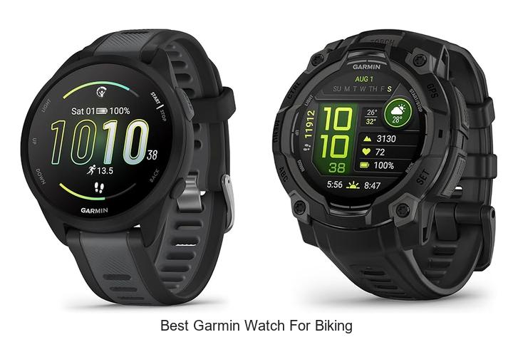 best garmin watch for biking