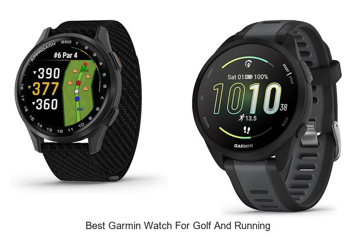 best garmin watch for golf and running