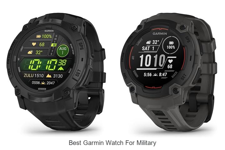 best garmin watch for military