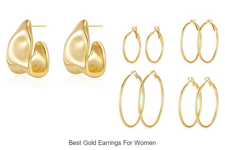 Top 12 Best Gold Earrings For Women You Can’t Miss!