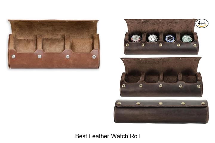 best leather watch roll