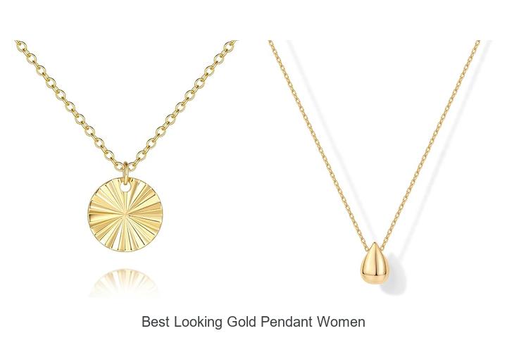 Top 12 Best Looking Gold Pendant Women Will Love Now!