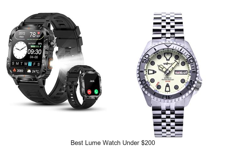 best lume watch under 200