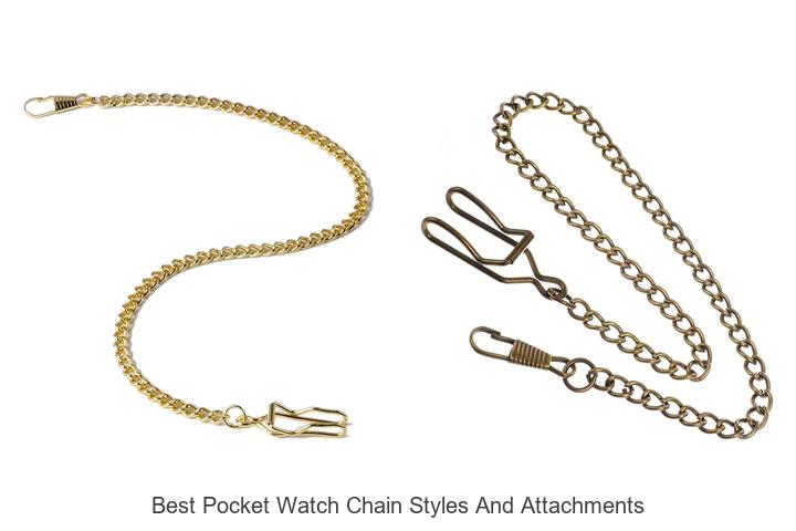 best pocket watch chain styles and attachments