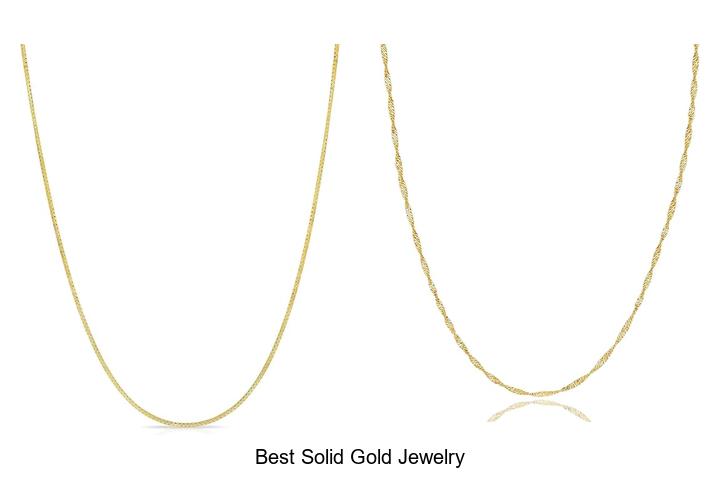 Top 12 Best Solid Gold Jewelry You Can’t Miss Today