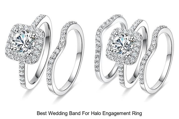 Top 12 Best Wedding Band For Halo Engagement Ring Picks!