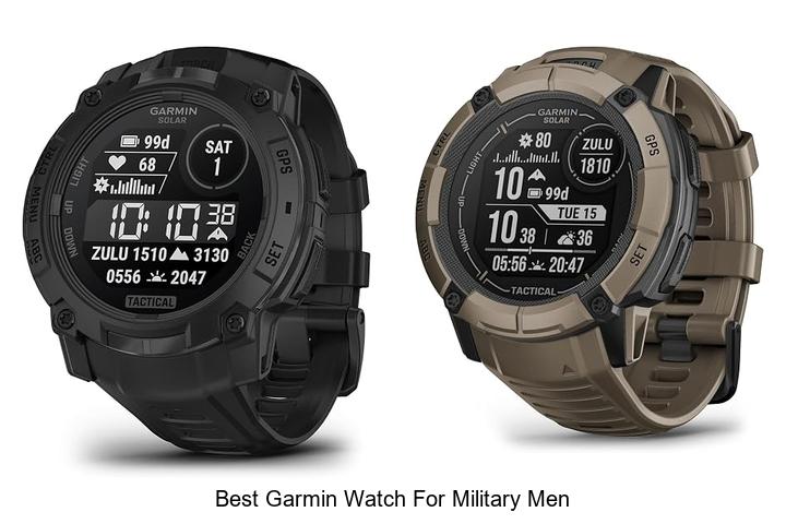 best garmin watch for military men