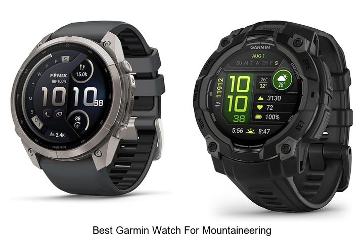 best garmin watch for mountaineering