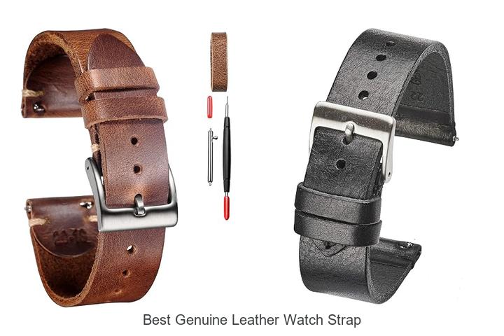best genuine leather watch strap