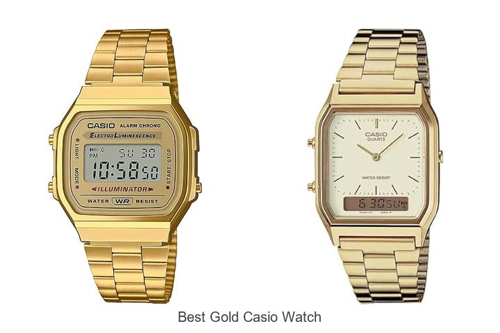 best gold casio watch